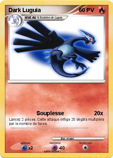 Pokemon Dark Luguia