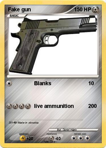 Pokemon Fake gun