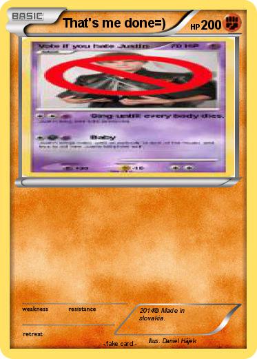 Pokemon That's me done=)