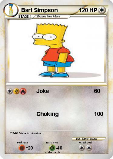 Pokemon Bart Simpson