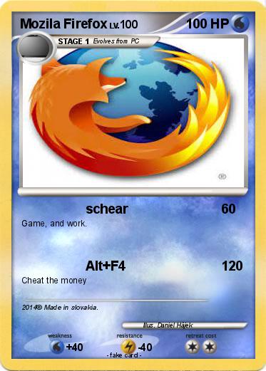 Pokemon Mozila Firefox