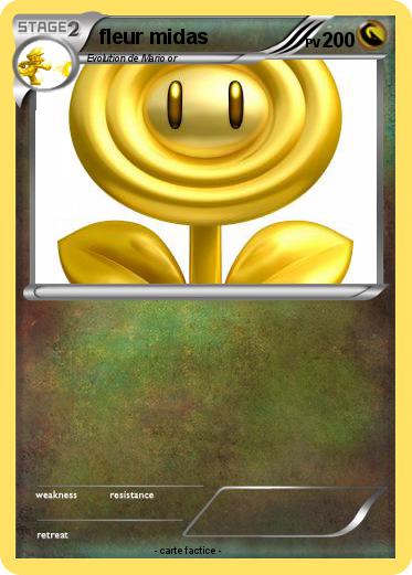 Pokemon fleur midas