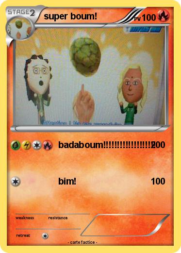 Pokemon super boum!