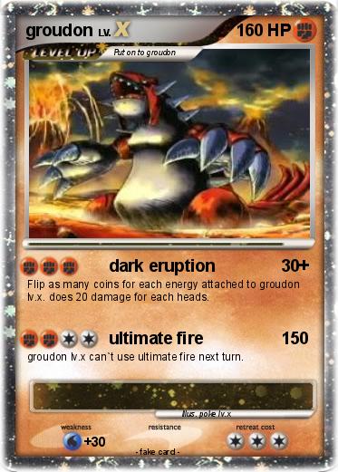Pokemon groudon
