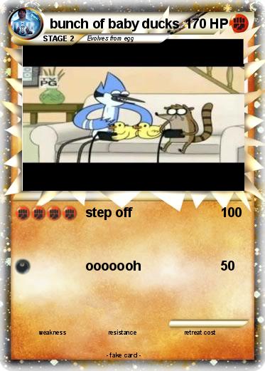 Pokemon bunch of baby ducks