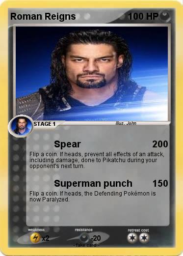 Pokemon Roman Reigns