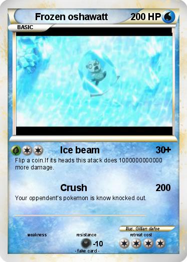 Pokemon Frozen oshawatt