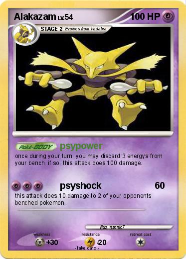 Pokemon Alakazam