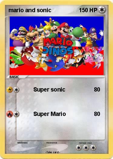 Pokemon mario and sonic