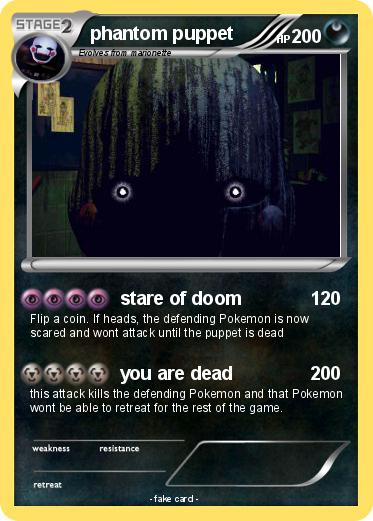 Pokemon phantom puppet