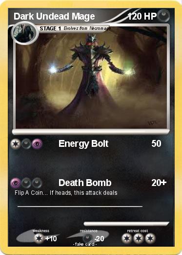 Pokemon Dark Undead Mage