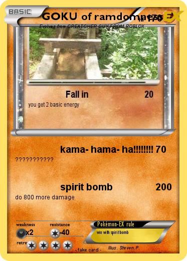 Pokemon GOKU of ramdomness