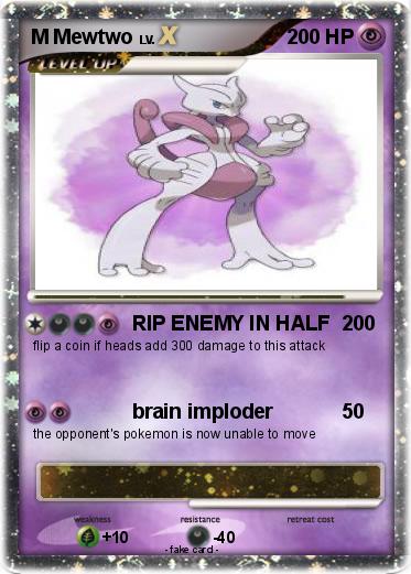 Pokemon M Mewtwo