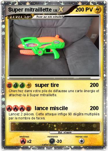 Pokemon Super mitraillette