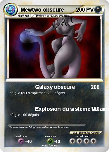 Pokemon Mewtwo obscure