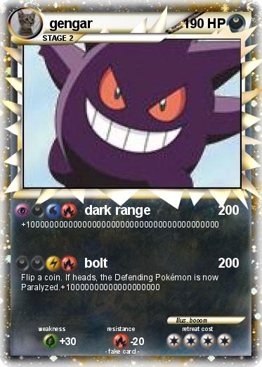 Pokemon gengar