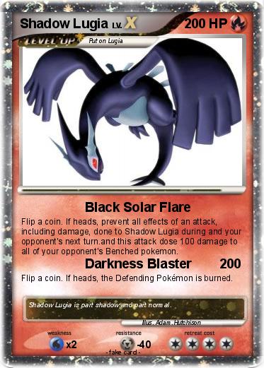 Pokemon Shadow Lugia