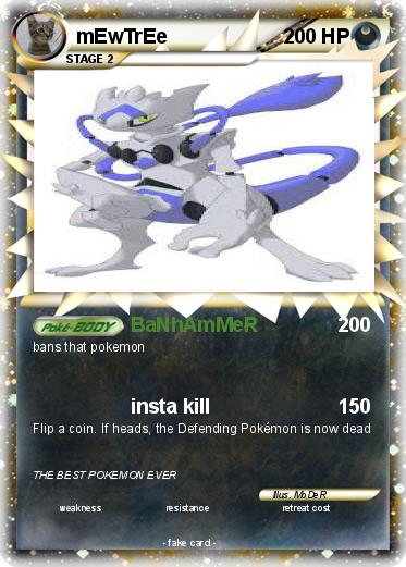 Pokemon mEwTrEe
