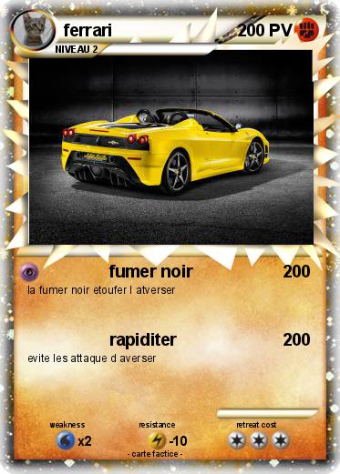 Pokemon ferrari