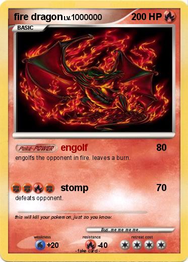 Pokemon fire dragon