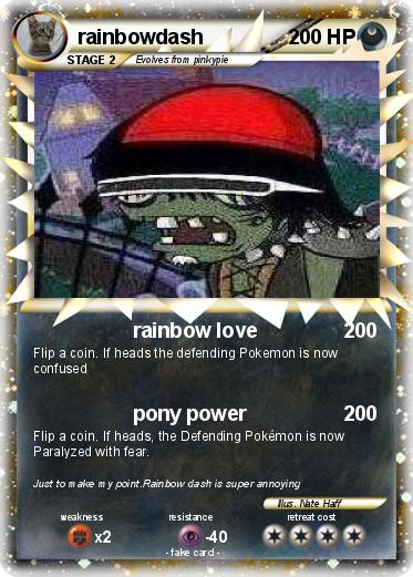 Pokemon rainbowdash