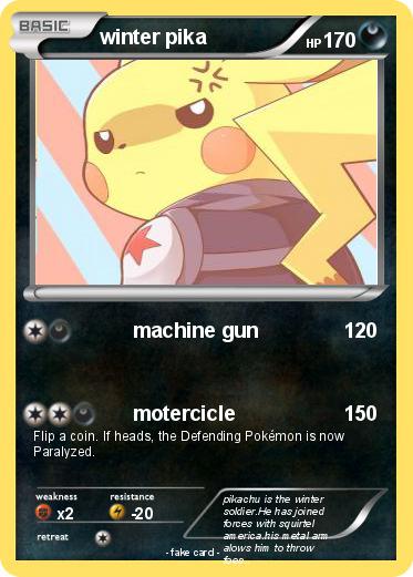 Pokemon winter pika