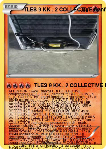 Pokemon TLES 9 KK . 2 COLLECTIVE Danfoss ™