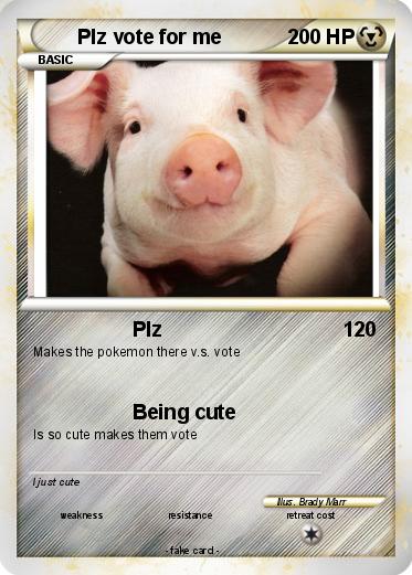 Pokemon Plz vote for me