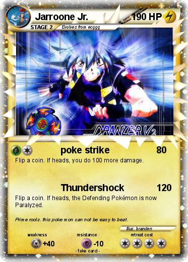 Pokemon Jarroone Jr.