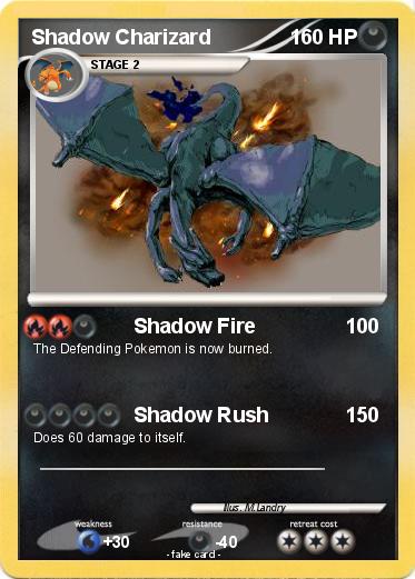 Pokemon Shadow Charizard