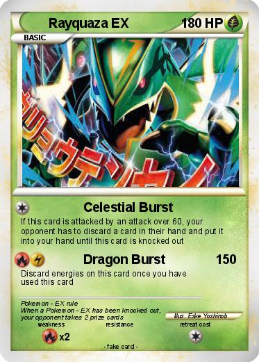 Pokemon Rayquaza EX
