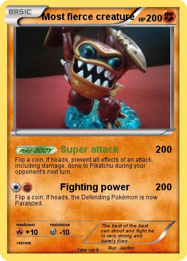 Pokemon Most fierce creature