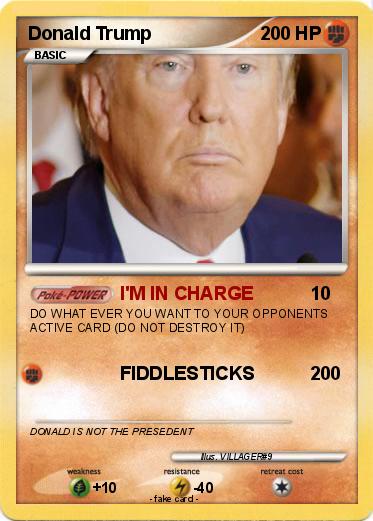 Pokemon Donald Trump