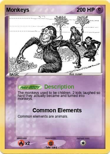 Pokemon Monkeys