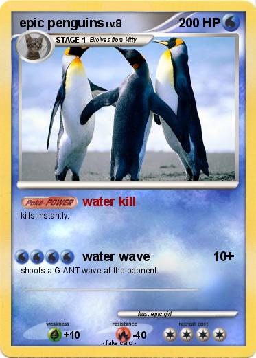 Pokemon epic penguins
