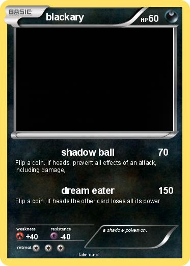 Pokemon blackary