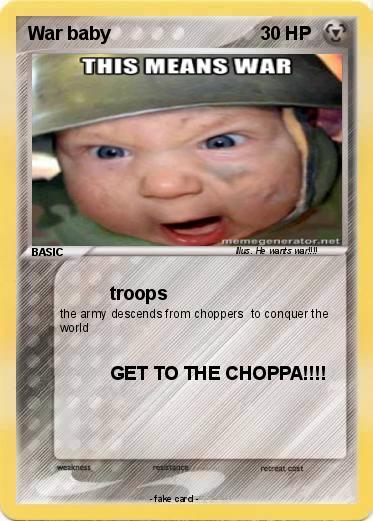 Pokemon War baby