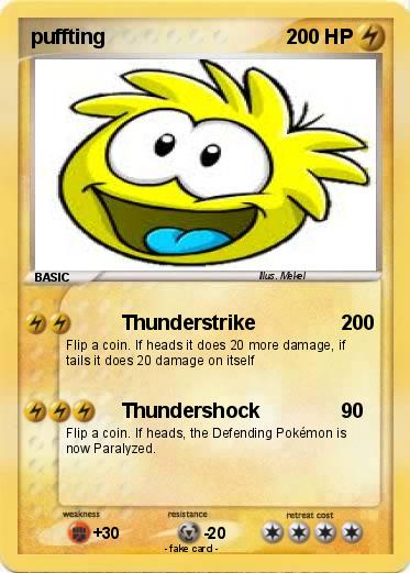 Pokemon puffting