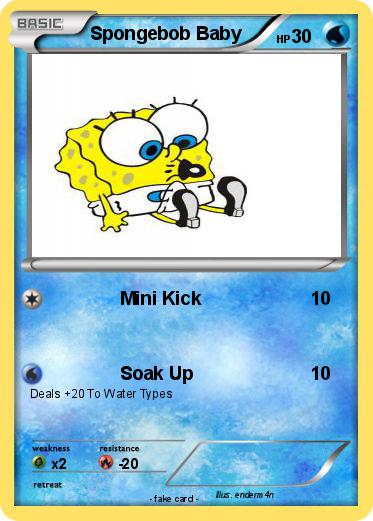 Pokemon Spongebob Baby