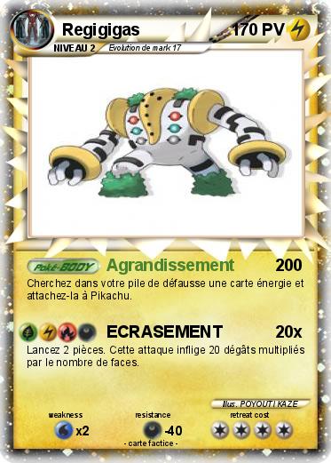 Pokemon Regigigas