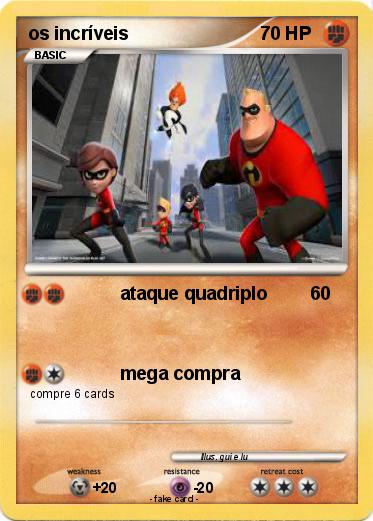 Pokemon os incríveis