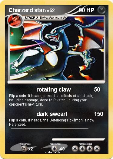 Pokemon Charzard star