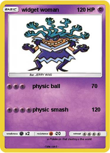 Pokemon widget woman