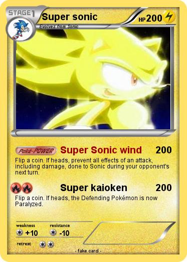 Pokemon Super sonic
