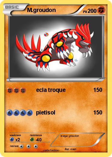 Pokemon M.groudon