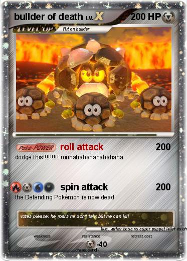 Pokemon bullder of death