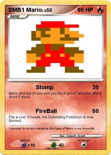 Pokemon SMB1 Mario