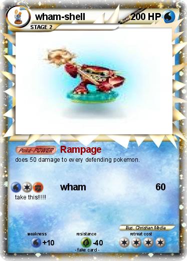 Pokemon wham-shell