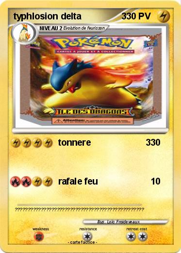 Pokemon typhlosion delta                3