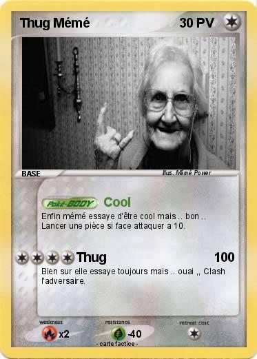 Pokemon Thug Mémé